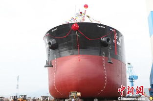 臺(tái)州73000噸船下水 創(chuàng)氣囊下水載重量世界第二